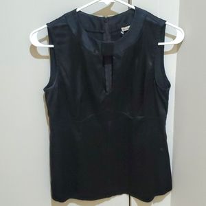 Black silk Nanette Leppore top
